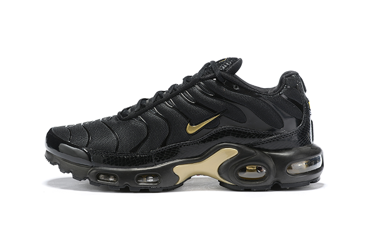 Nike Air Max VaporMax Plus Black Gold Shoes - Click Image to Close